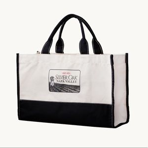 Silver Oak Winery Napa Valley White Canvas Tote Bag